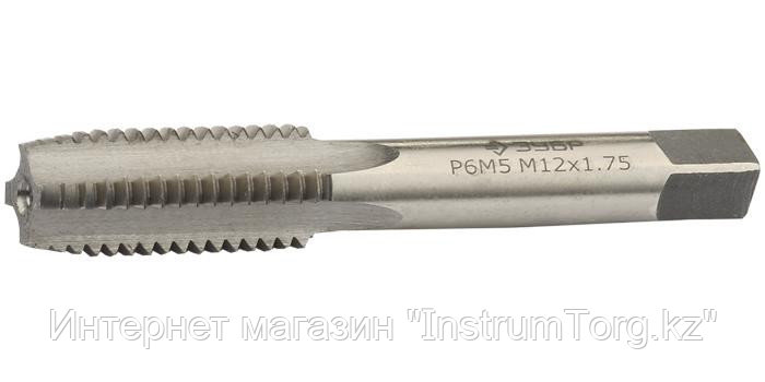ЗУБР М6x1.0мм, метчик, сталь Р6М5, машинно-ручной