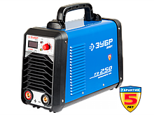 Инвертор ЗУБР "ЭКСПЕРТ" сварочный, T3, 250А, MMA/TIG LIFT, IGBT, VRD,, ПВ-60%, 1*220В (мин 180В)