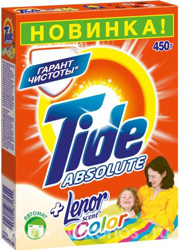 Tide Lenor touch of scent автомат 450 гр