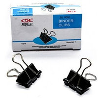 Зажим для бумаг 19мм Binder Clips.