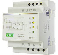 PF-441 Переключатель фаз автоматический Для работы с однофазными генераторами. Порог переключения: 150-270, 16
