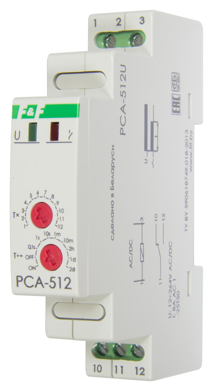 PCA-512U Реле времени,