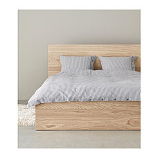 Кровать каркас МАЛЬМ дубовый шпон беленый 180х200 Лурой ИКЕА, IKEA  , фото 2