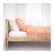 Кровать каркас ФЬЕЛЬСЕ сосна 140х200 ИКЕА, IKEA , фото 3
