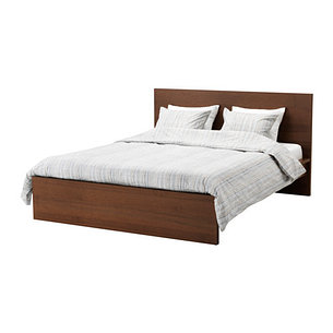 Кровать каркас МАЛЬМ ясеневый шпон 160х200 ИКЕА, IKEA  , фото 2
