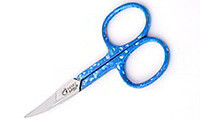 Маникюрные ножницы НСС 10 для ногтей, голубые ручки