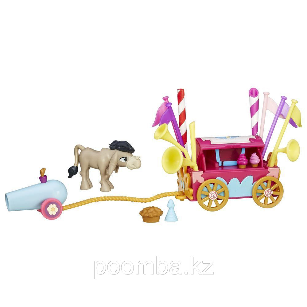 Мини-набор My Little Pony - Кренки Дудл и тележка для праздника