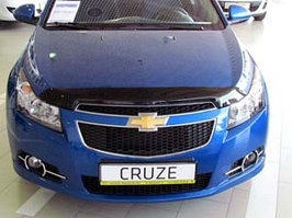 Мухобойка (дефлектор капота) Chevrolet Cruze/lacetti седан 2009+
