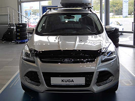 Мухобойка (дефлектор капота) Ford Kuga 2013+