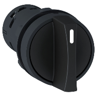 XB7ND25 Переключатель 22 мм 2 позиции черный, 1NO+1NC