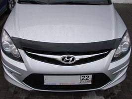 Мухобойка (дефлектор капота) Hyundai I30 2007-2011