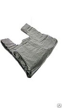 Пакеты для мусора на 100л с ручкой, плотность до 50кг