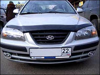 Мухобойка (дефлектор капота) Hyundai Elantra 2003-2006