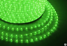 Дюралайт LED 2-х проводный, фиксинг, D-13мм, синий, 4,8W, кратность резки