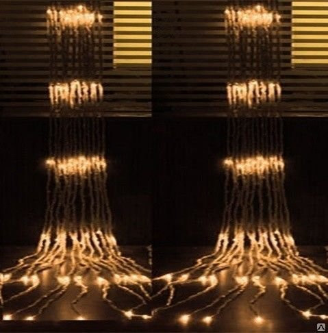 LED гирлянда «Водопад» G-075 - фото 1 - id-p36676023