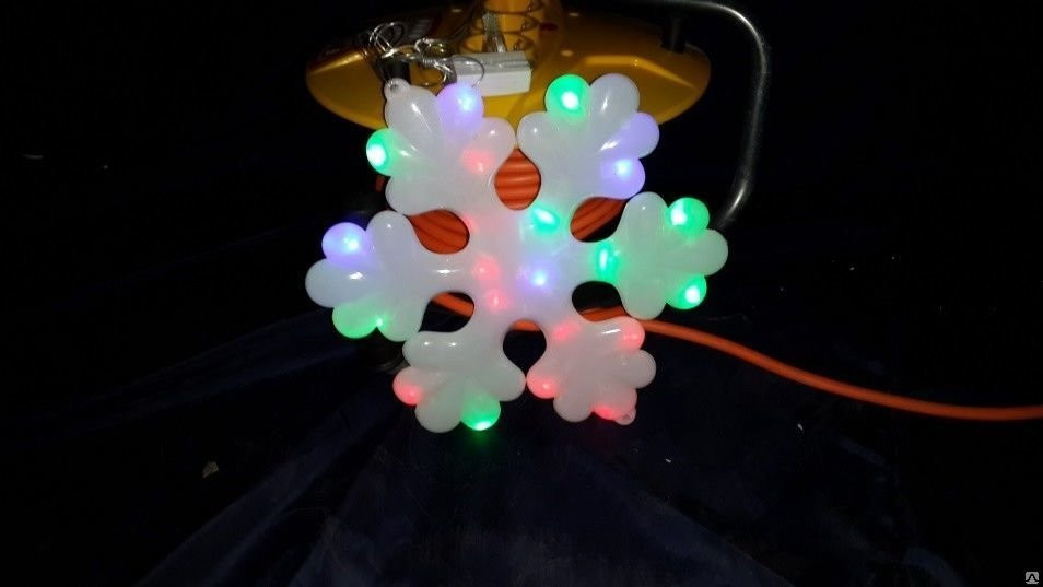 LED Снежинка S-013