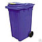 Бак мусорный контейнер на колесах 240 л, фото 3
