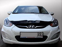 Мухобойка (дефлектор капота) Hyundai Accent 2010-2014 kop