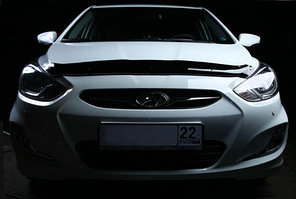 Дефлектор капота Hyundai Accent 2010-2014