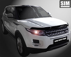 Мухобойка (дефлектор капота) Land Rover Evoque 2011+