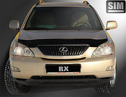 Мухобойка (дефлектор капота) Lexus RX 2003-2008