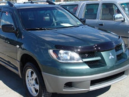 Мухобойка (дефлектор капота) Mitsubishi Outlander 2001-2007