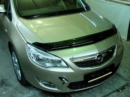 Мухобойка (дефлектор капота) Opel Astra 2009+