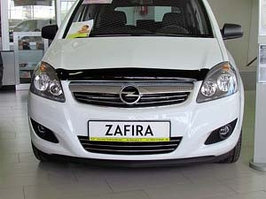 Мухобойка (дефлектор капота) Opel Zafira B 2004-2011