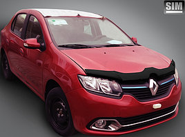 Дефлектор капота Renault Logan/Sandero 2014+