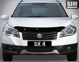 Дефлектор капота Suzuki SX4 2014+