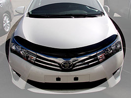 Мухобойка (дефлектор капота) Toyota Corolla 2013+