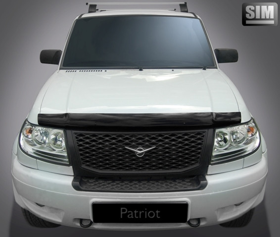 Дефлектор капота UAZ Patriot 2005+