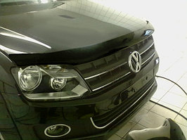 Мухобойка (дефлектор капота) Volkswagen Amarok 2009+