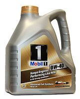 Синтетическое моторное масло Mobil 1™ 0W-40  4 литра