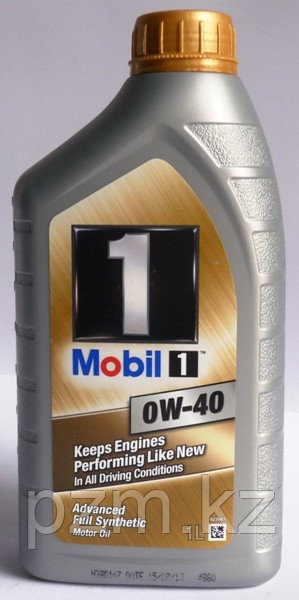 Синтетическое моторное масло Mobil 1™ 0W-40  1 литр