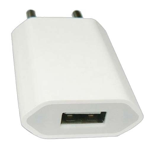 Адаптер Евровилка 220V на 5V USB - фото 2 - id-p27676082