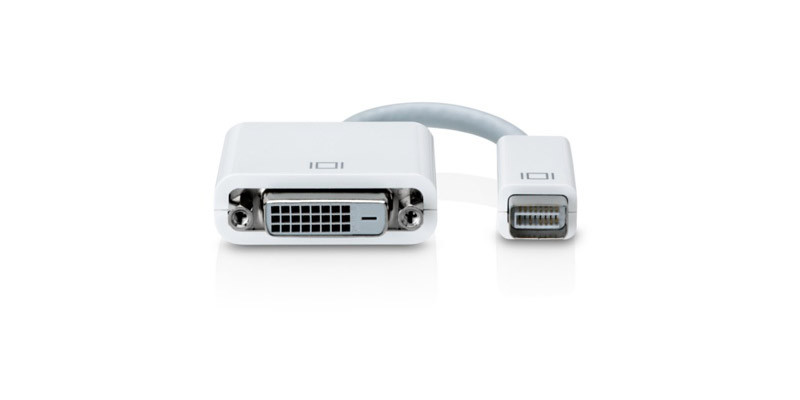 Конвертер mini DVI на DVI-I Adapter - фото 1 - id-p27676220