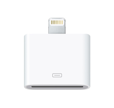 Переходник Apple 30-pin(f) - Lighting 8-pin(m) - фото 1 - id-p27676244