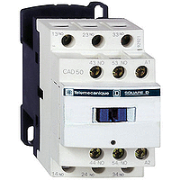 CAD50P7 Промежуточное реле, 5 НО, цепь управления 230 В, частота питающей сети 50/60 Гц, винтовой зажим