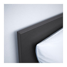 Кровать каркас МАЛЬМ черно-коричневый 90х200 Лурой ИКЕА, IKEA, фото 3