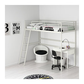 Кровати-чердака каркас СВЭРТА, белый, ИКЕА, IKEA, фото 2