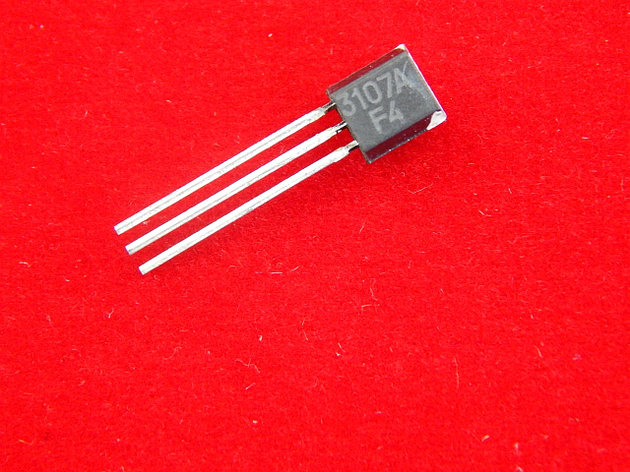 КТ3107А (BC308A), Транзистор 50В 0.1А, фото 2