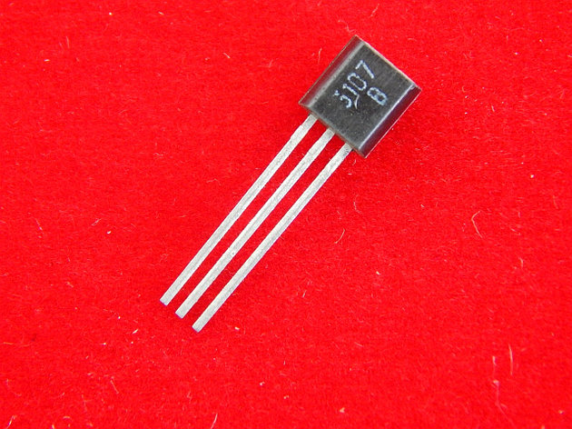 КТ3107В, Транзистор 30В 0.1А, фото 2
