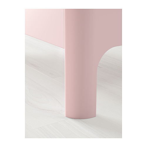 Кровать детская раздвижная БУСУНГЕ светло-розовый ИКЕА, IKEA - фото 6 - id-p8186788
