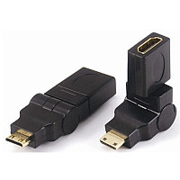 Переходник HDMI(f) - mini HDMI(m) с вращением на 360°