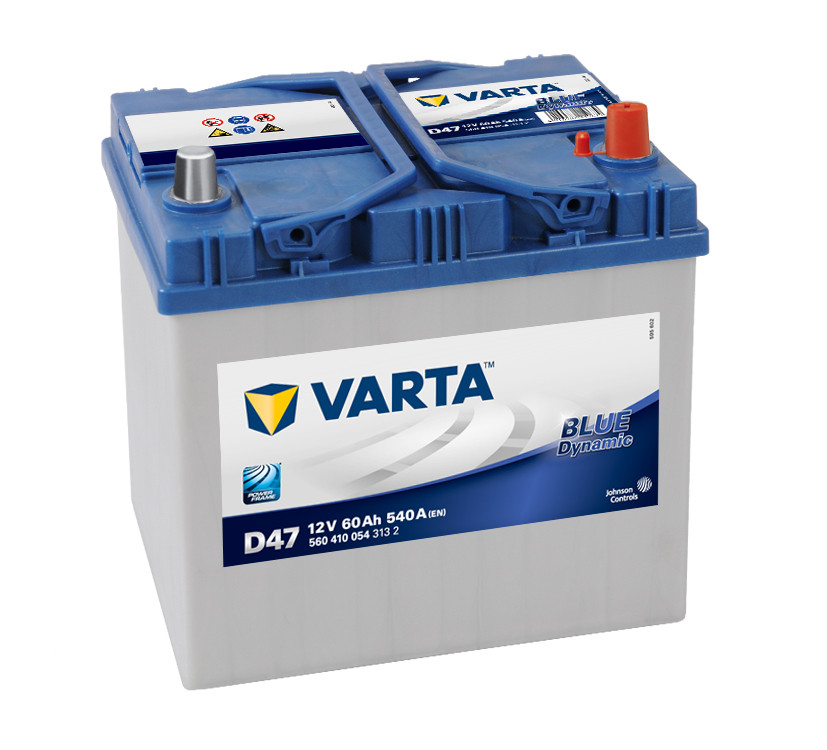 Аккумулятор Varta Blue Dynamic 60Ah D47 высокий - фото 1 - id-p36730686