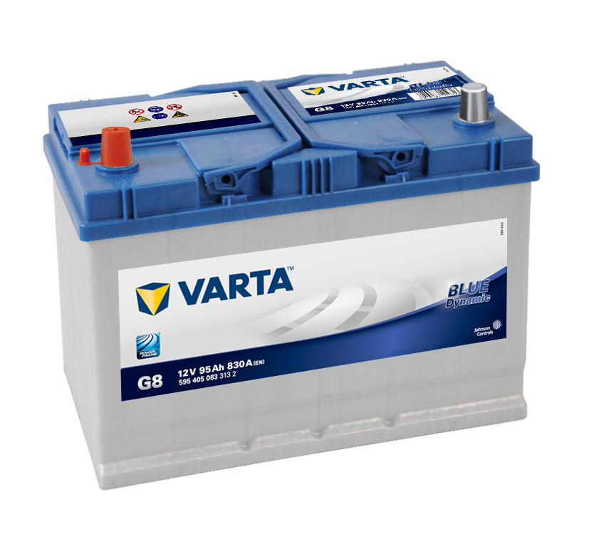 Varta Blue Dynamic 95Ah 830A G7/G8 - фото 2 - id-p18893144