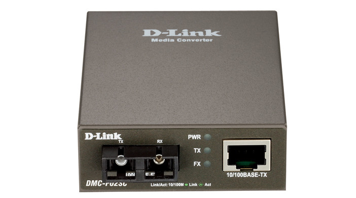 D-Link DMC-F02SC Автономный медиаконвертер многомод 2 км