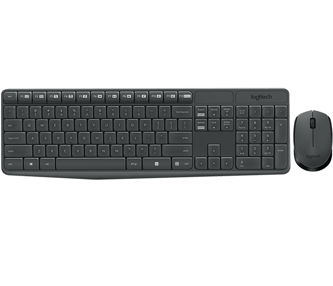 Logitech 920-007948 Беспроводной комплект MK235 мышь + клавиатура