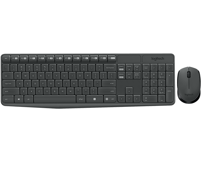 Logitech 920-007948 MK235 Беспроводной комплект мышь + клавиатура
